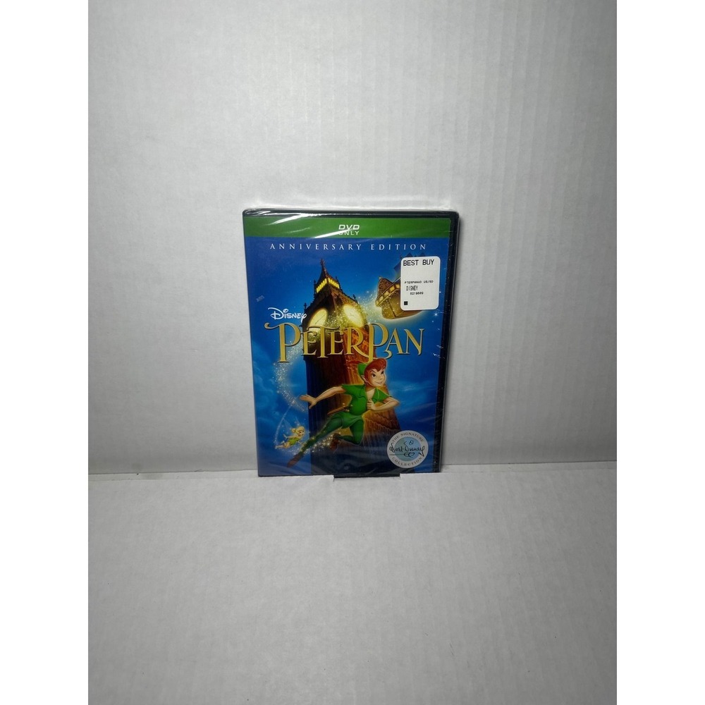 Disney Peter Pan DVD Kids Anniversary Signature Collection Blue NIB